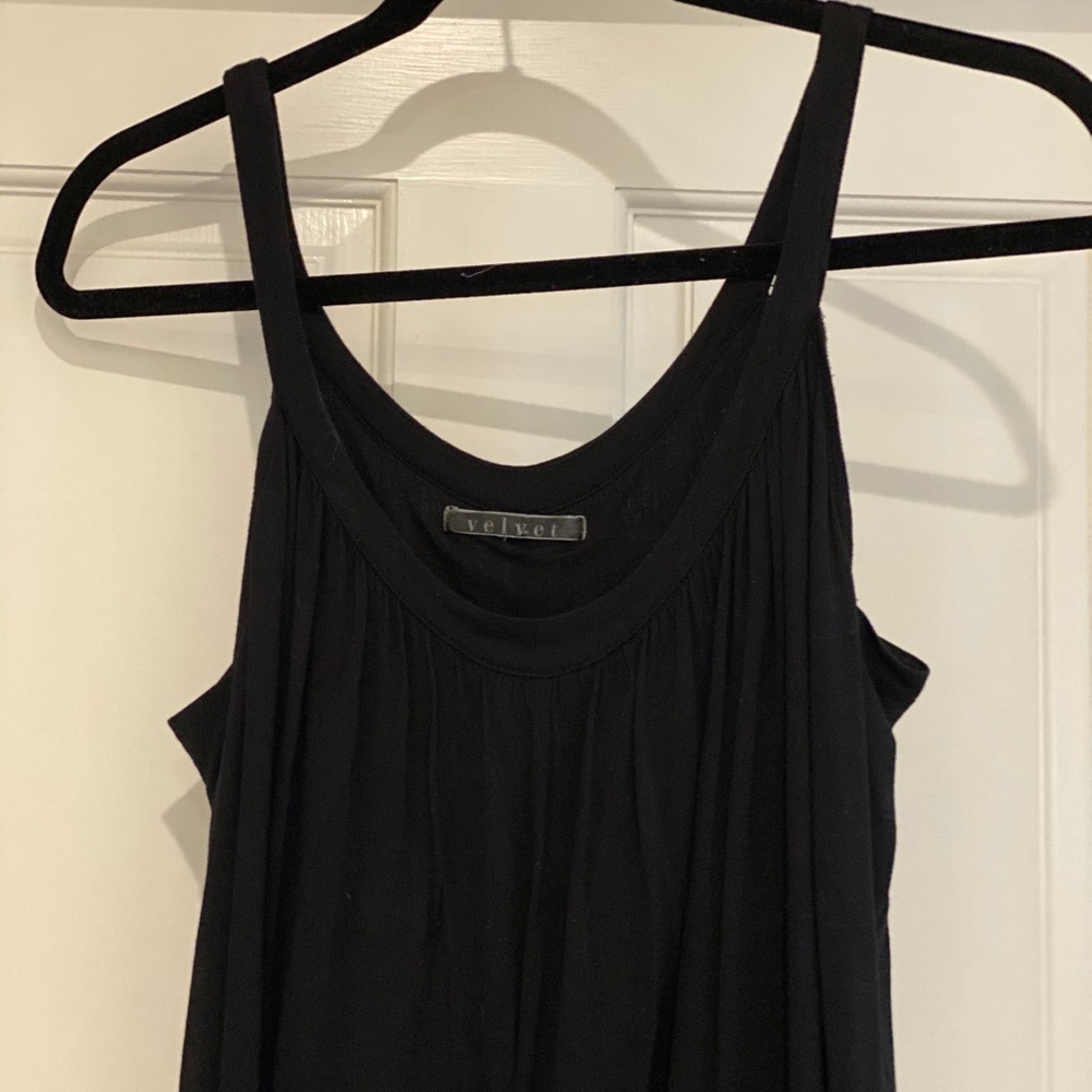 Long double layer Jersey dress